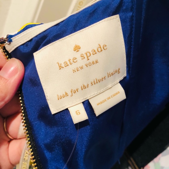 Kate Spade Dresses Kate Spade Karmen Floral Strapless Tiered Dress, NWT size 6 - Picture 5 of 5
